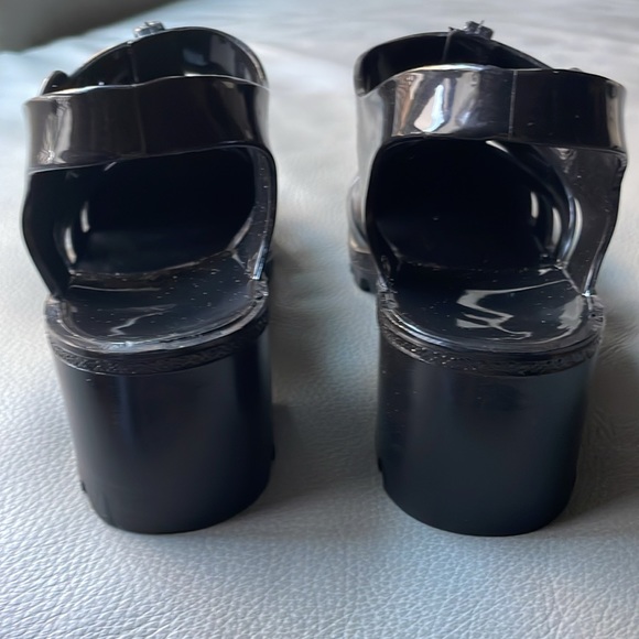 American Apparel Black Jelly Sandal - Picture 5 of 7